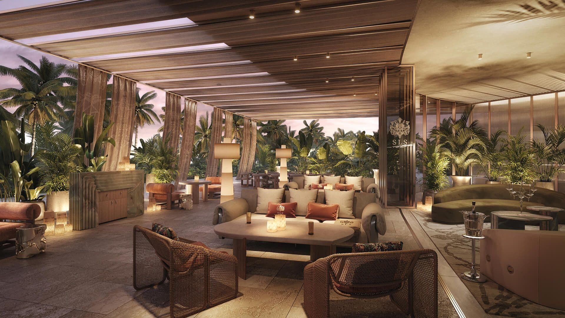 SLS Palm Jumeirah Residences location