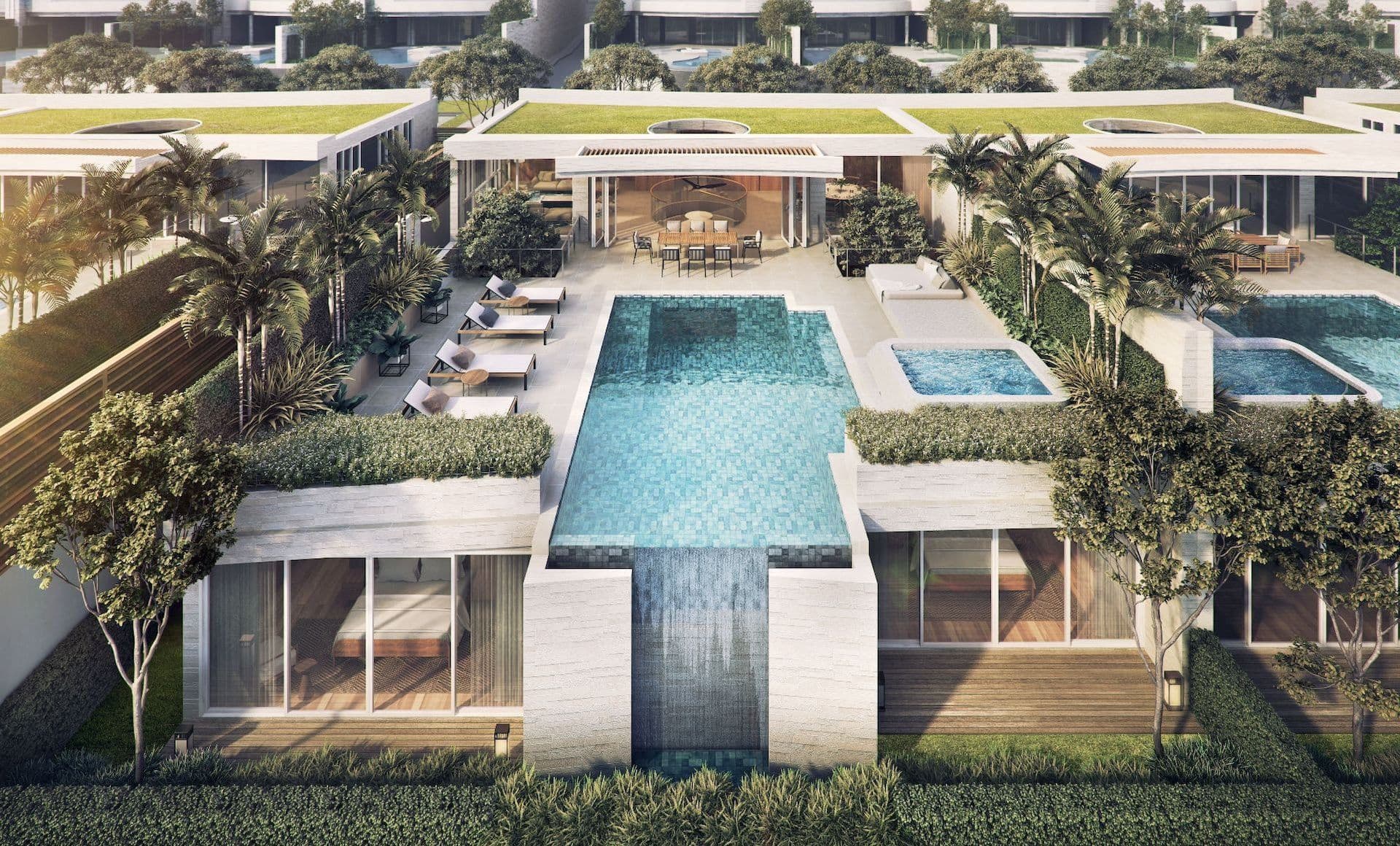 Banyan Tree Beach Residences Aegir location