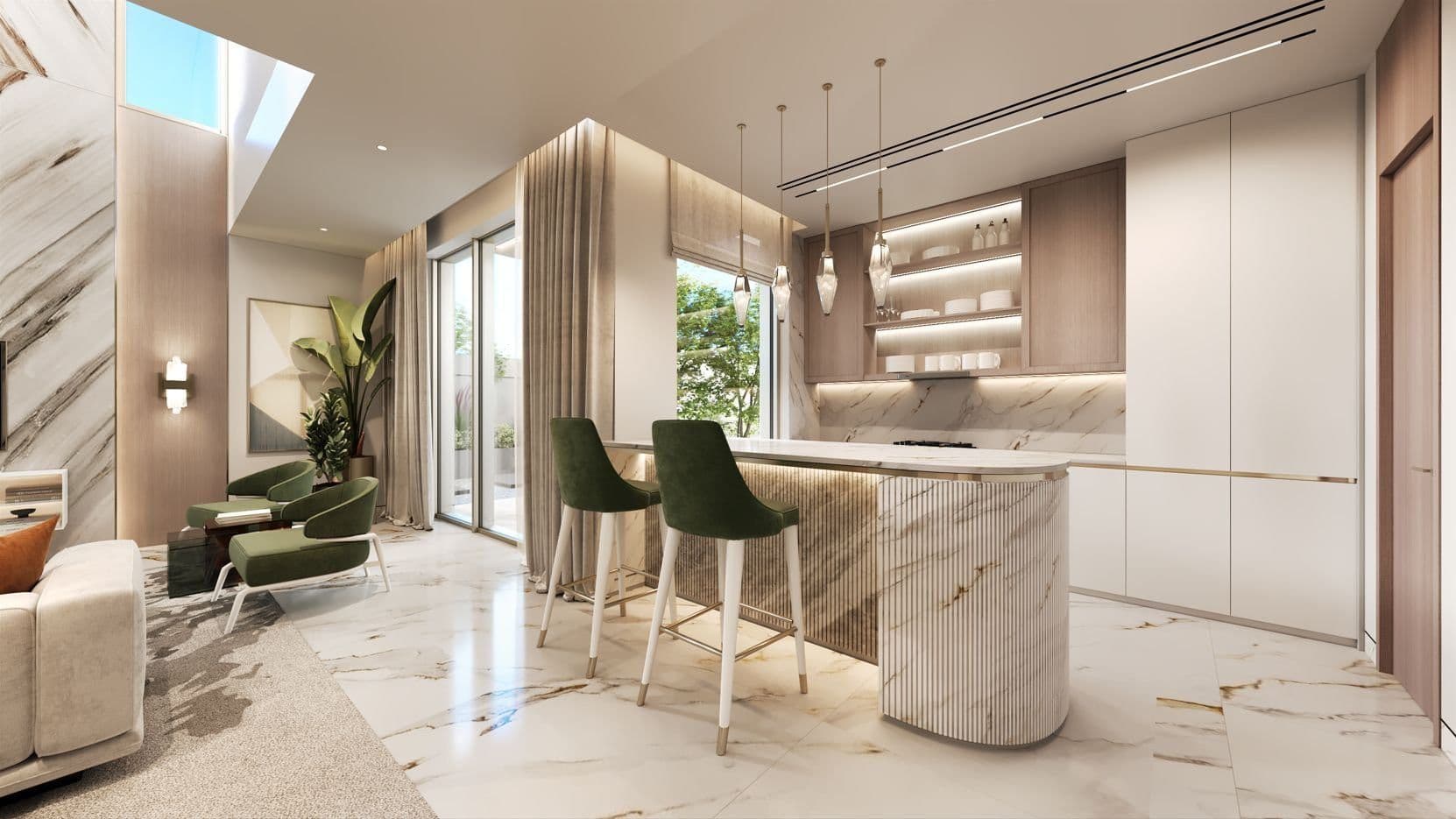 Neptune Interiors by Mouawad development