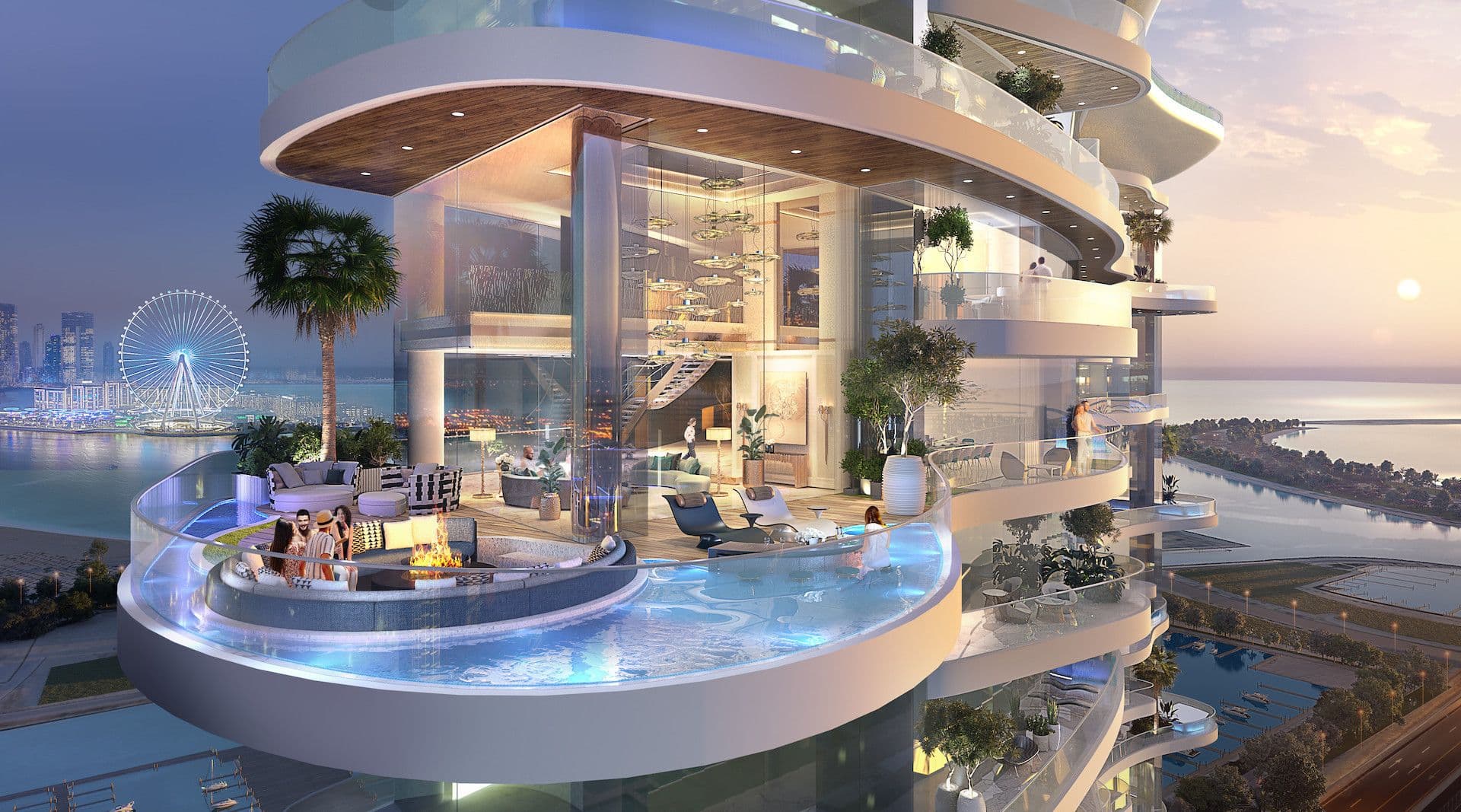DAMAC Bay by Cavalli development
