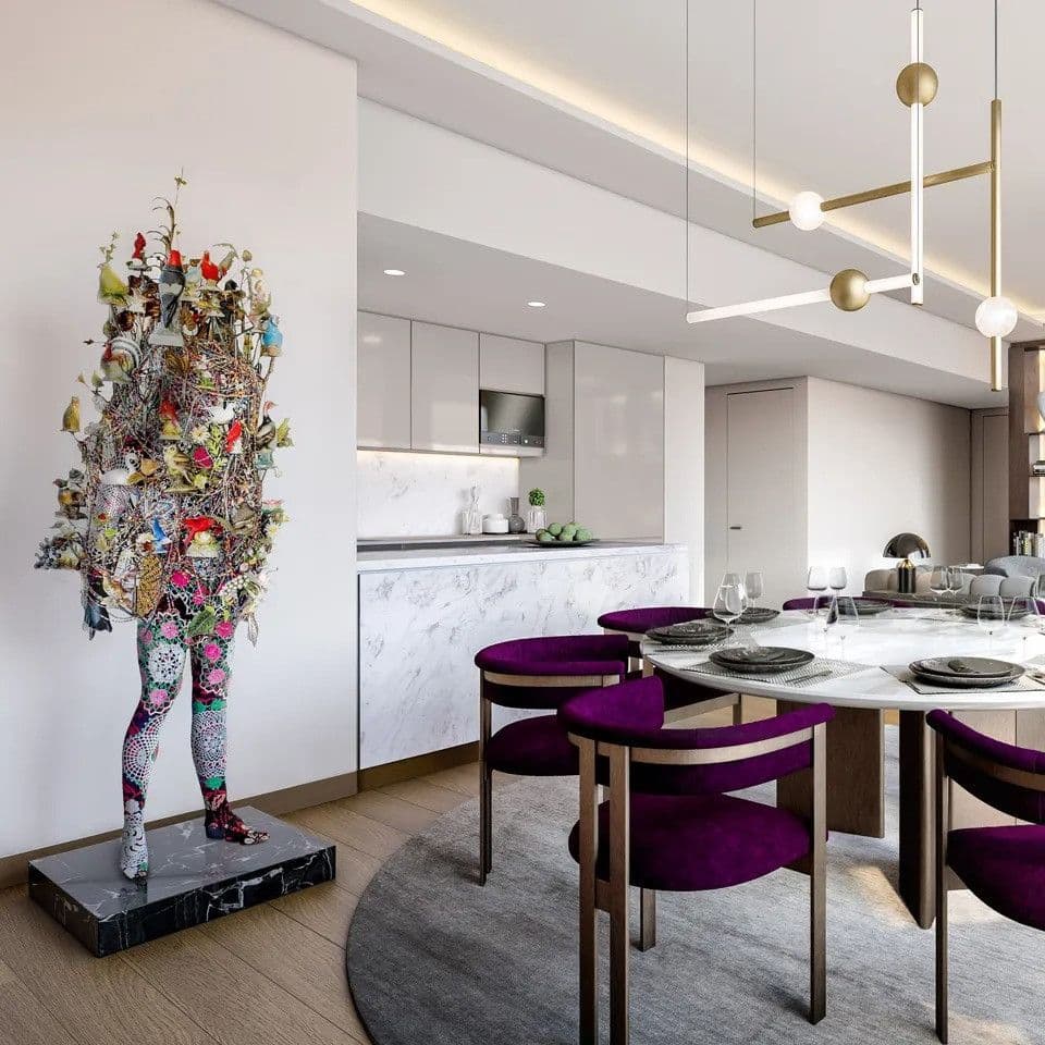 SO/ Uptown Dubai Residences location