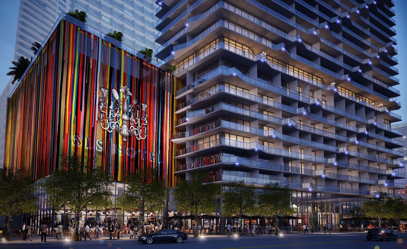 SLS Residences LUX Brickell Miami Florida development