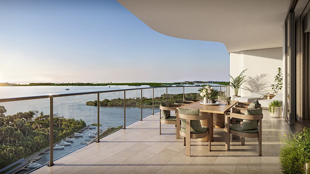 The Ritz Carlton Residences Estero Bay location