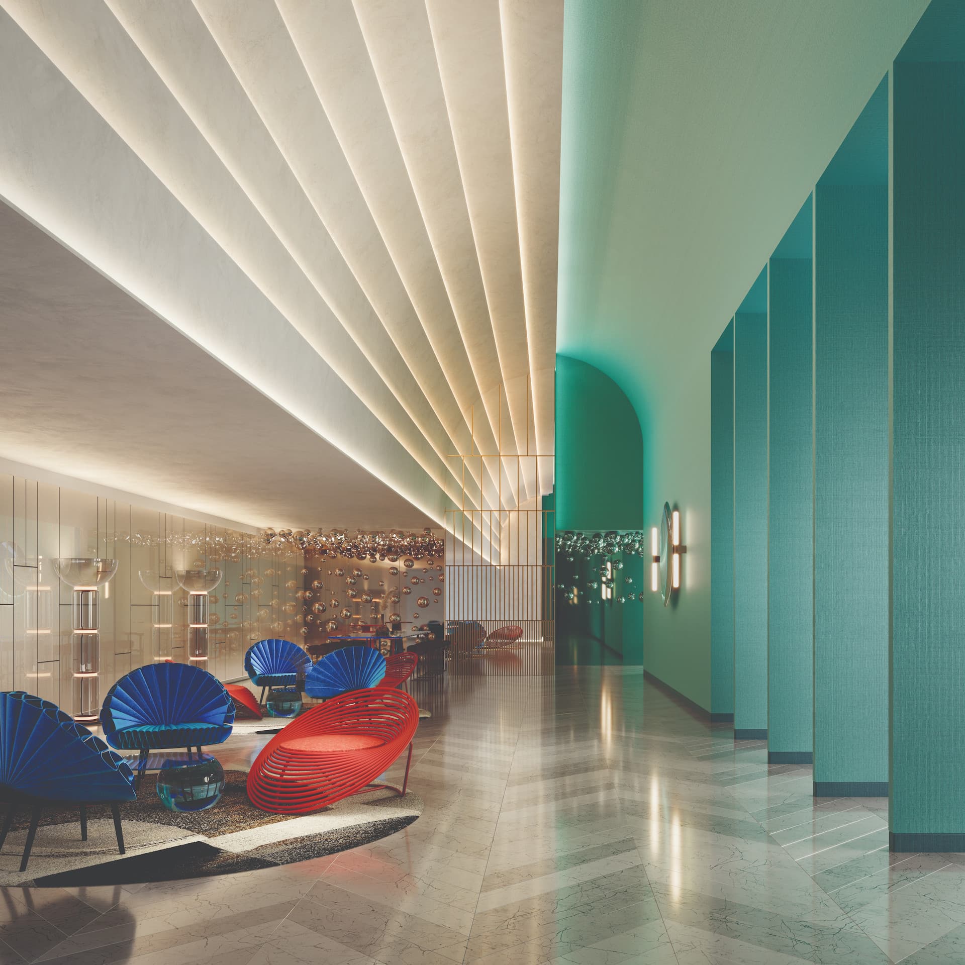 W Residences Marina View location