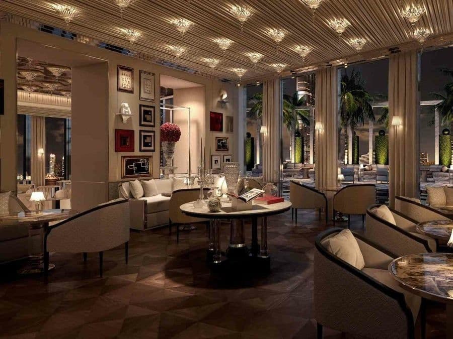 Baccarat Residences Downtown Dubai location