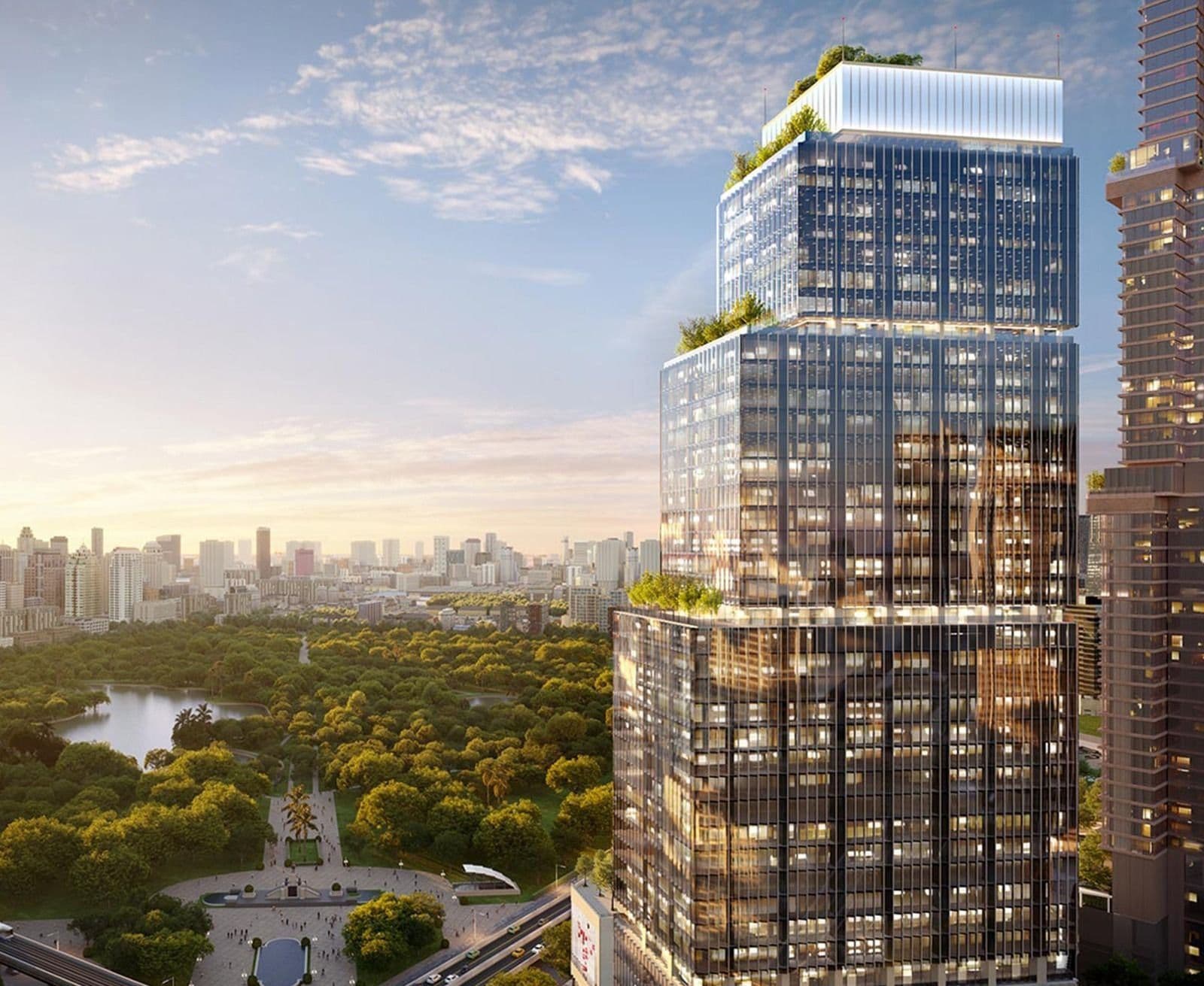 Dusit Parkside location