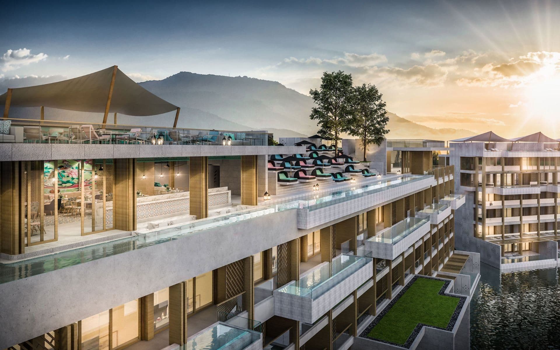 Angsana Oceanview Residences location