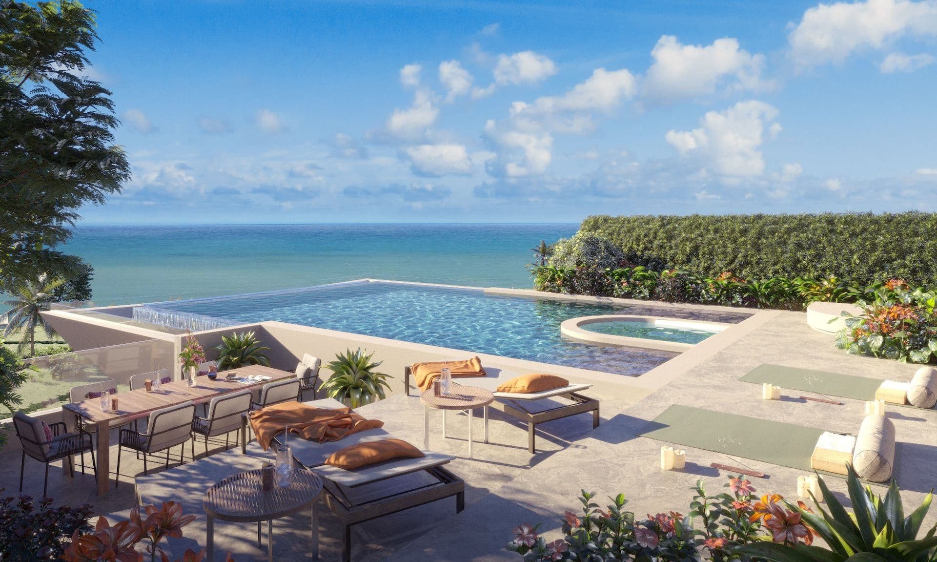 Banyan Tree Beach Residences Sirena development
