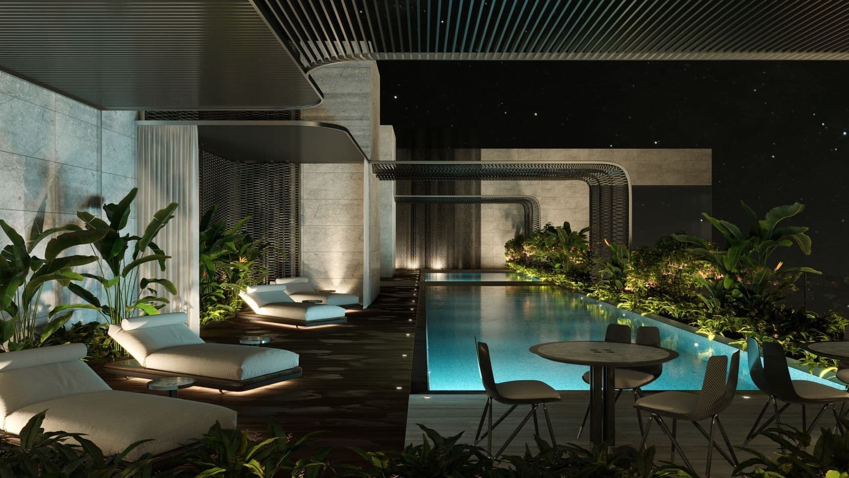 Da Vinci Tower, interiors By Pagani development