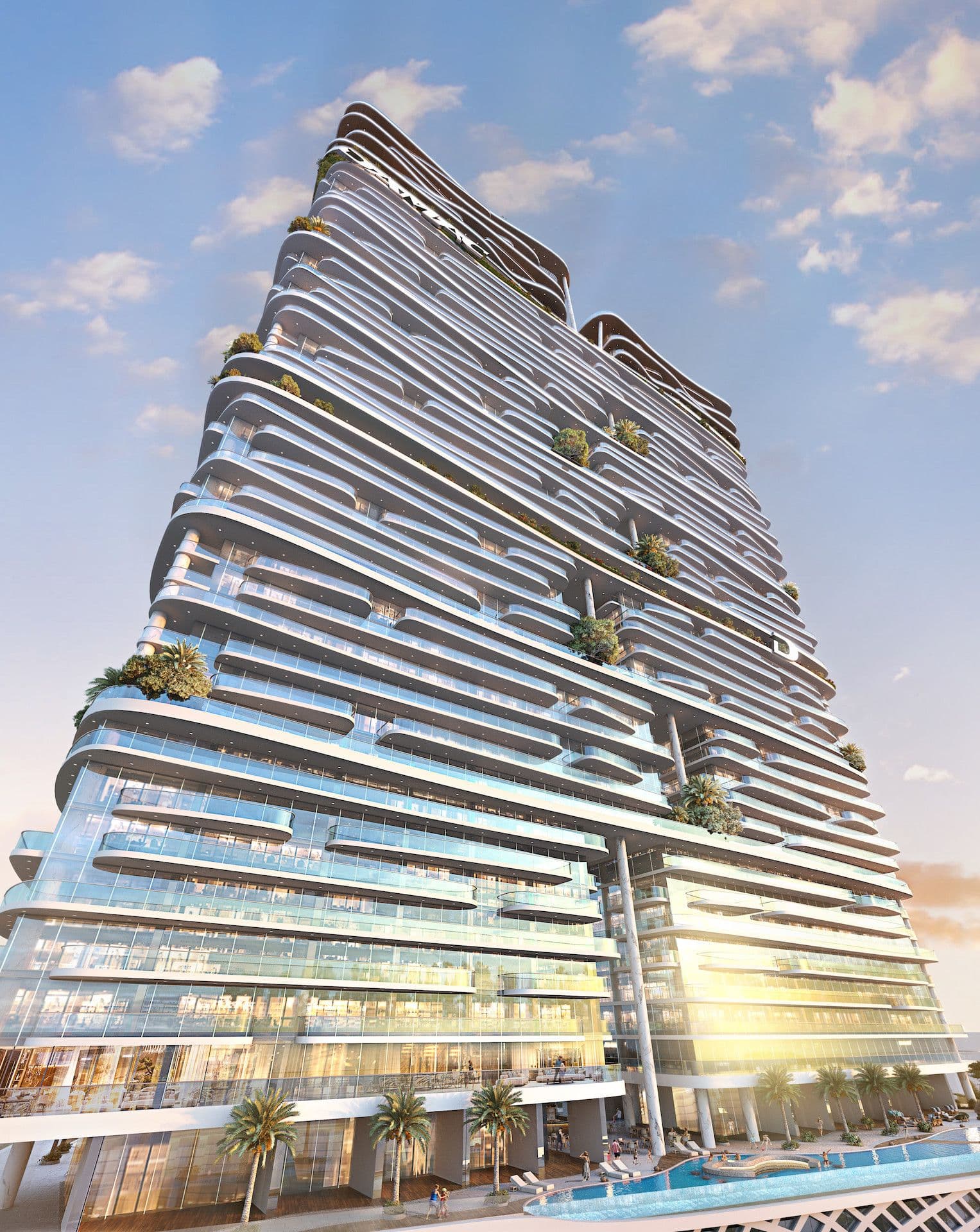 DAMAC Bay 2 by Cavalli location