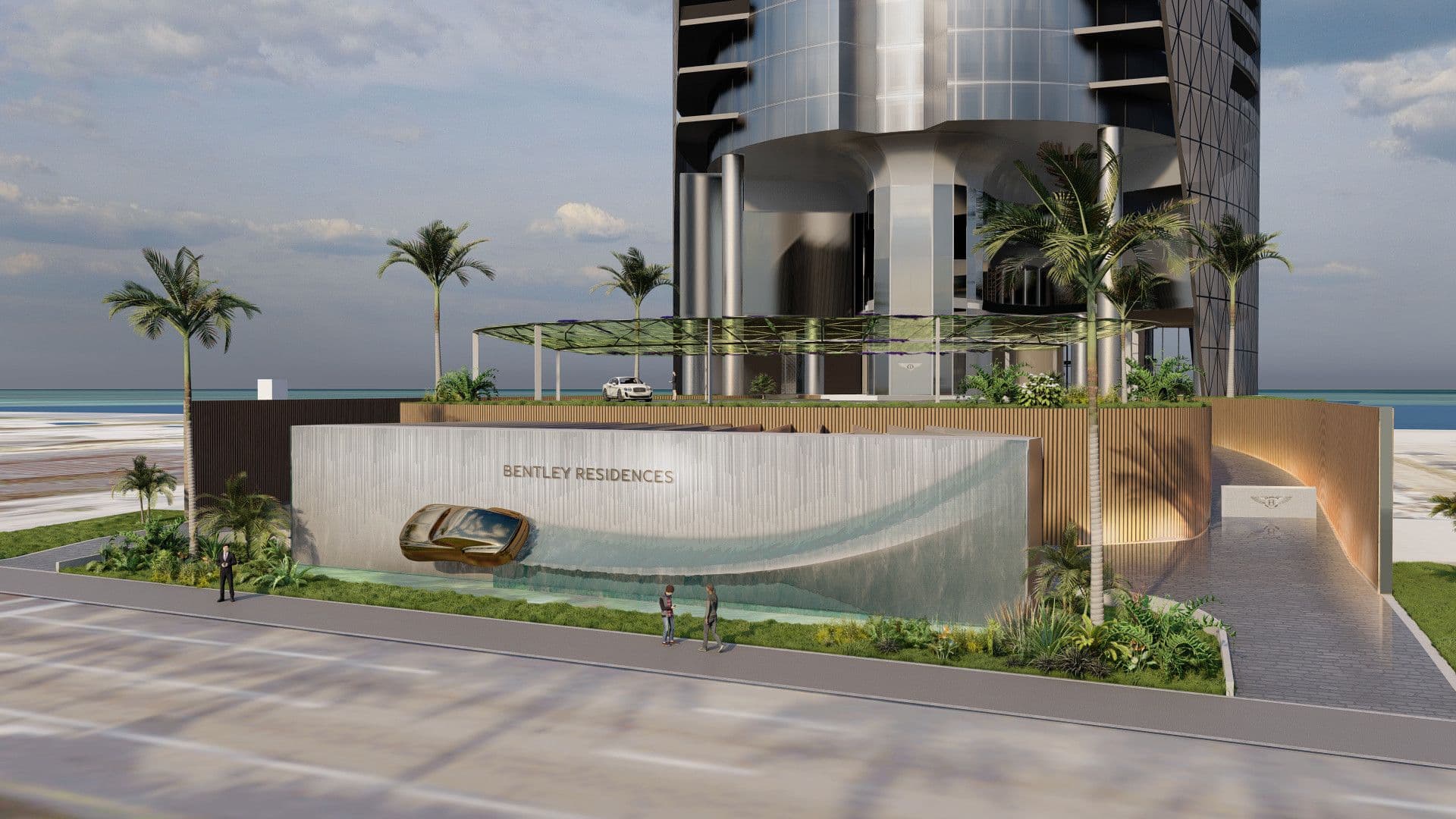 Bentley Residences Miami location