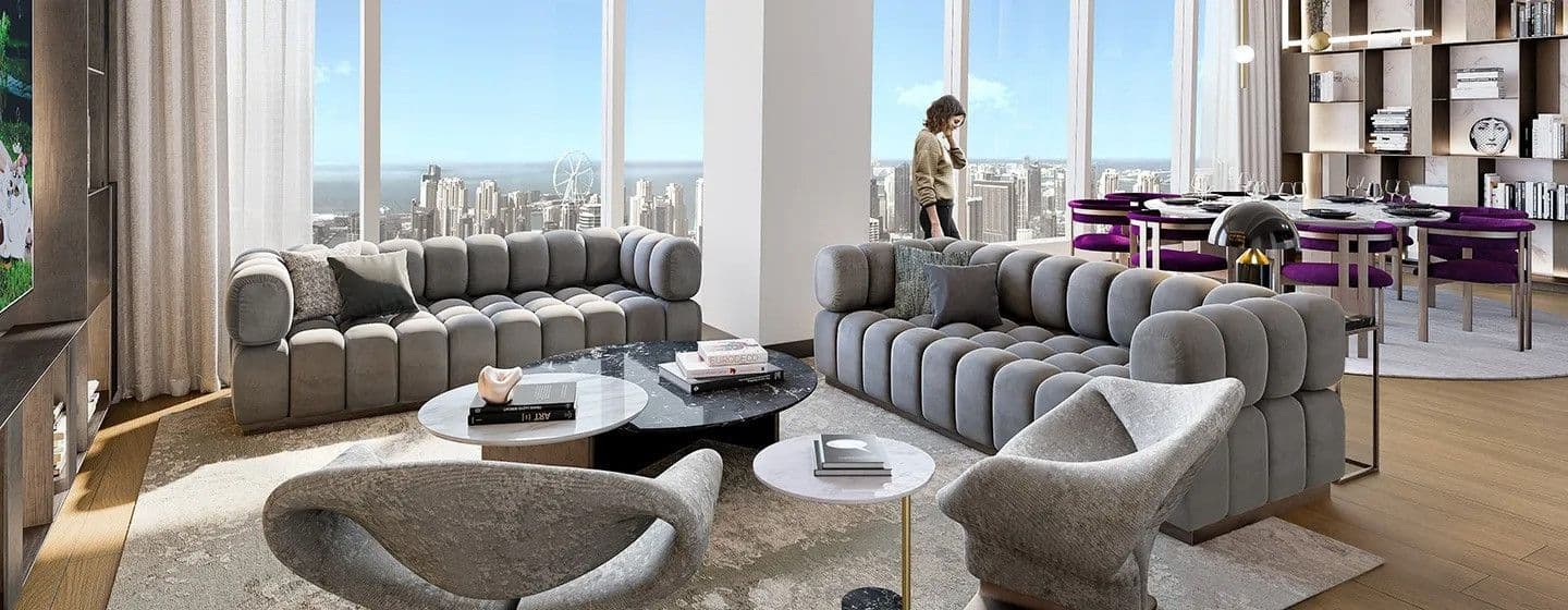 SO/ Uptown Dubai Residences location