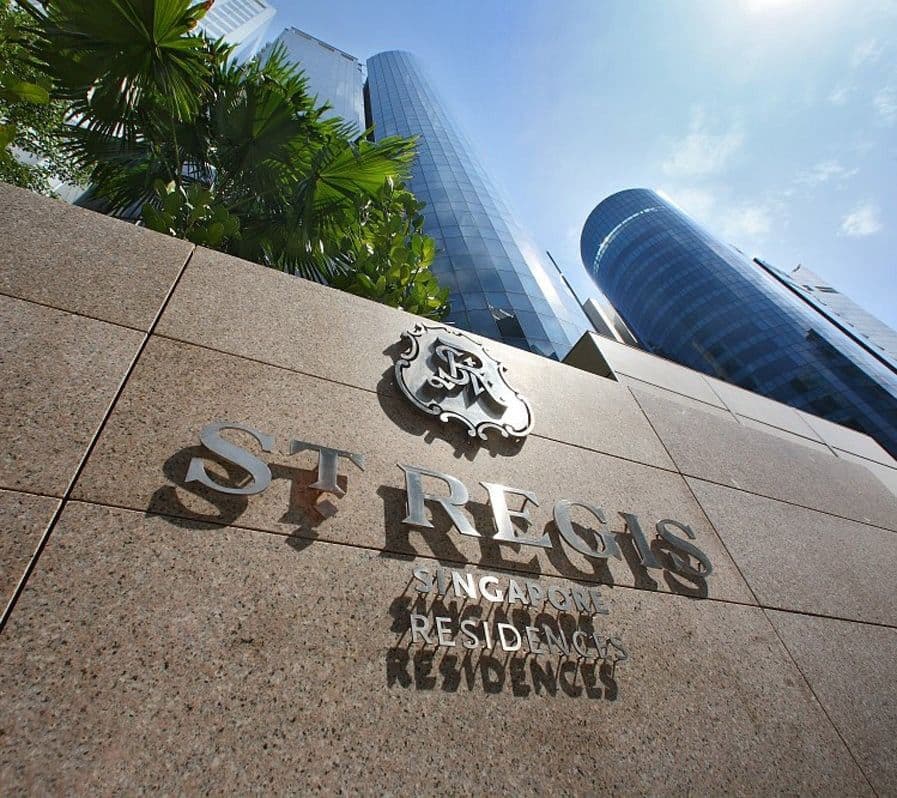 St. Regis Residences Singapore development