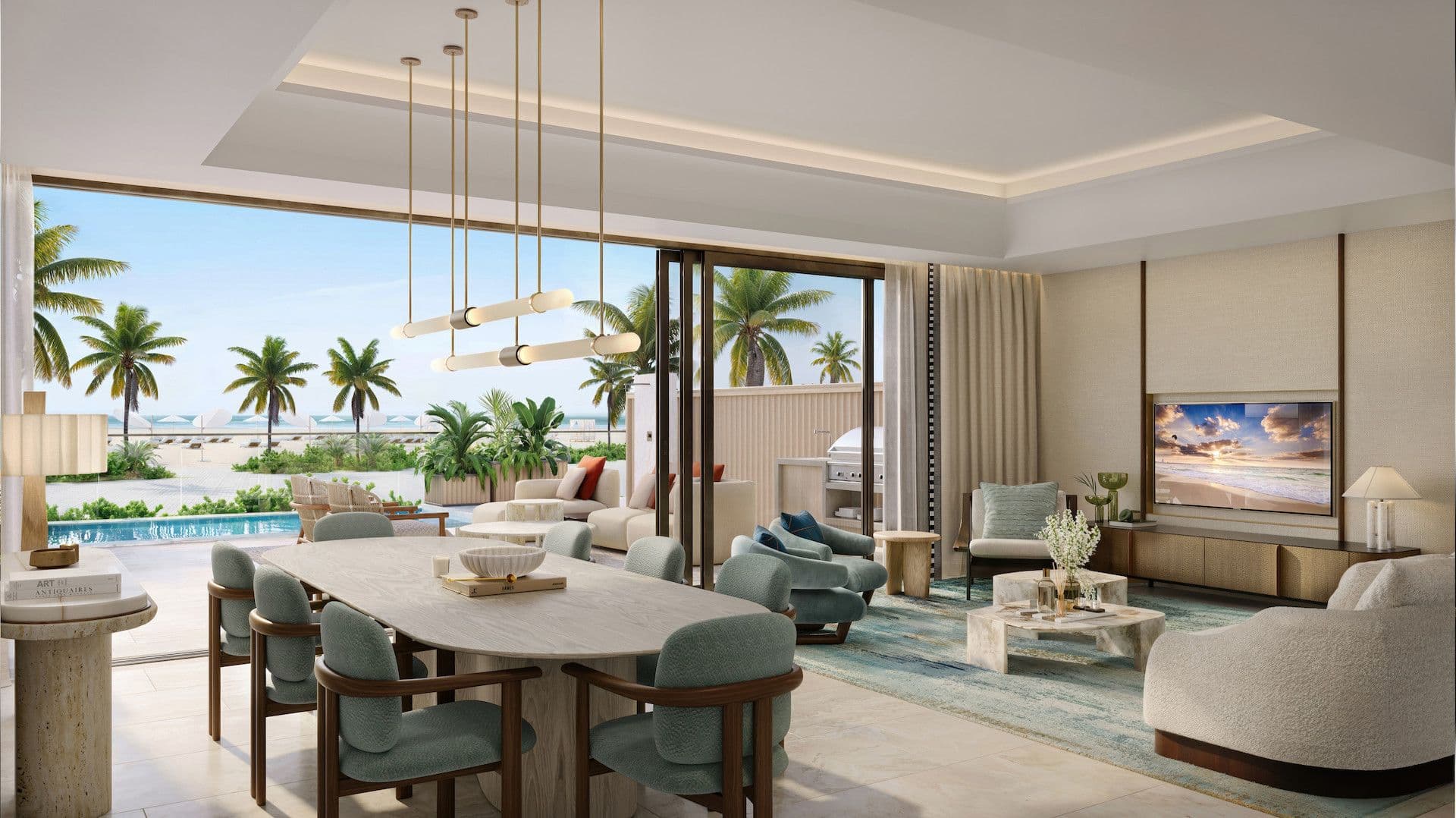 Fairmont Residences Al Marjan Island location