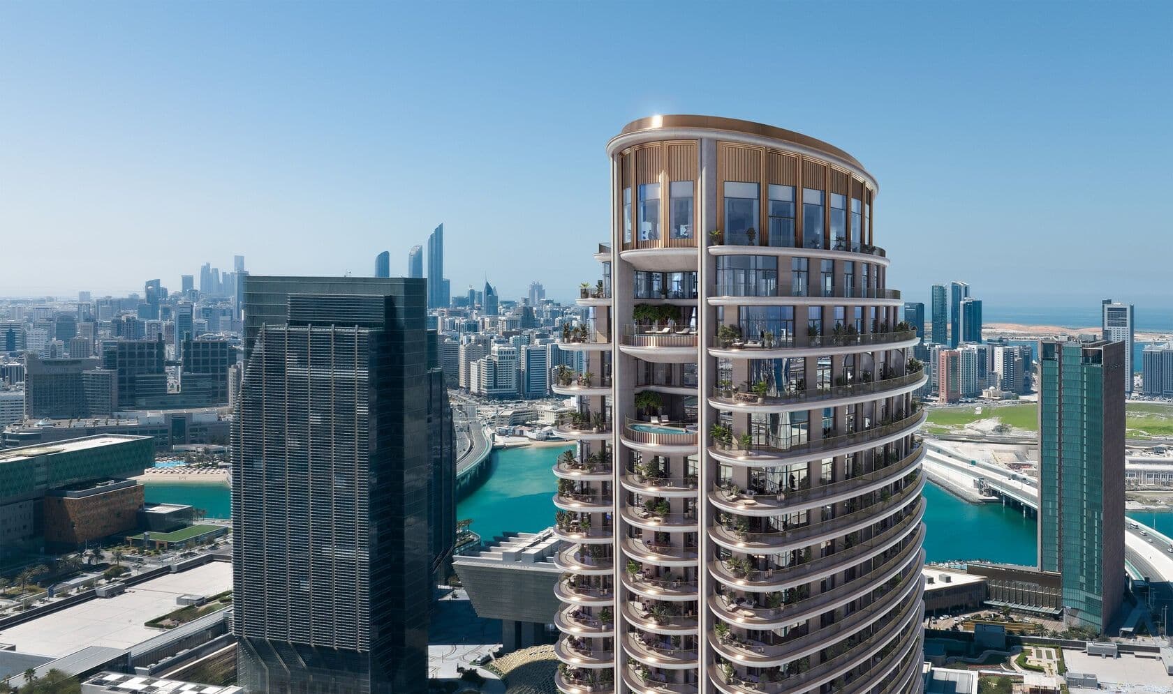 St. Regis The Residences, Al Maryah Island location