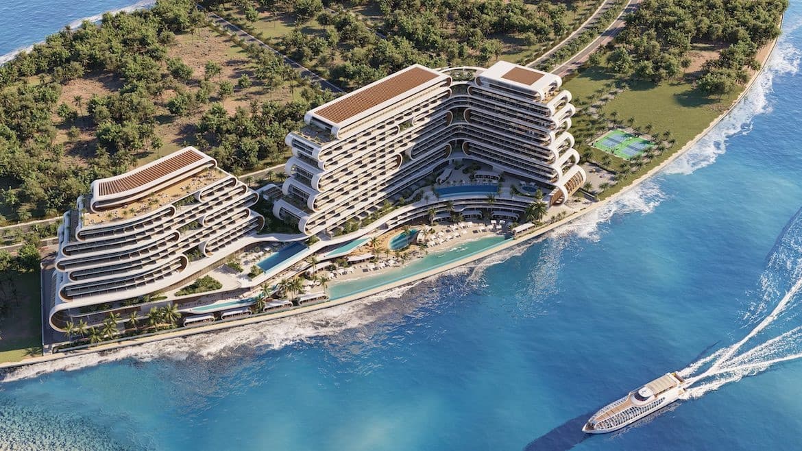 JW Marriott Residences Ras Al Khaimah location