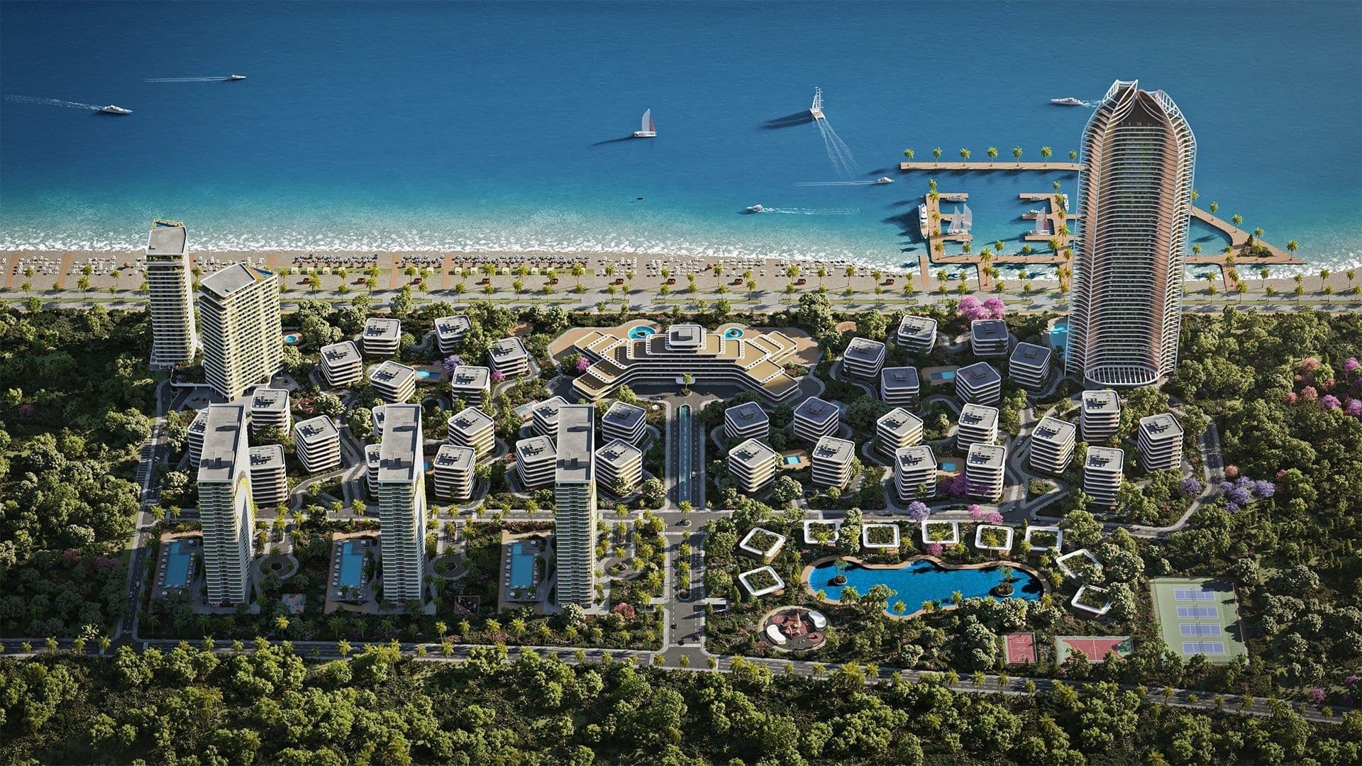 Pullman Residences Batumi location