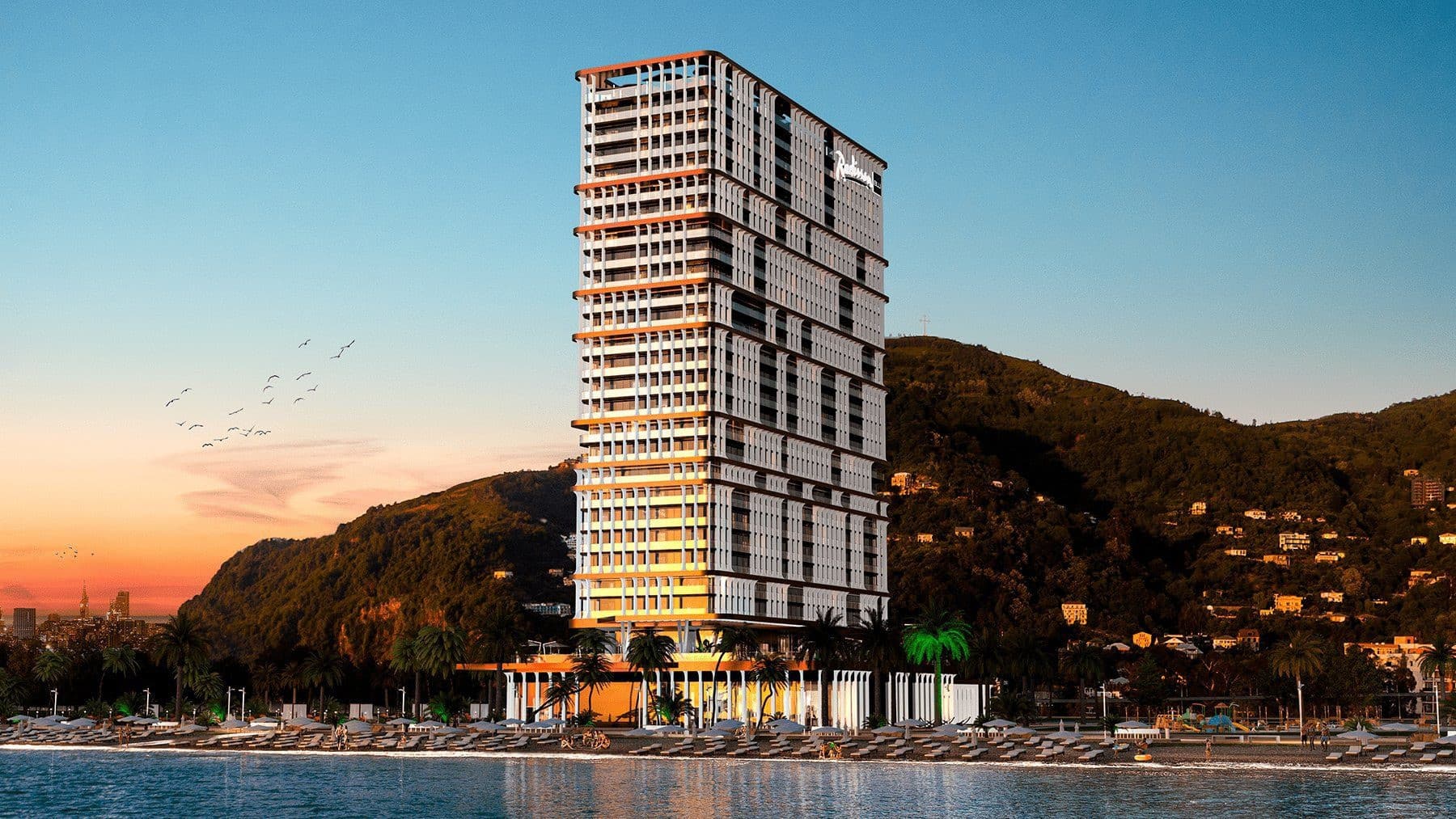 Radisson Blu Residences Batumi Gonio development