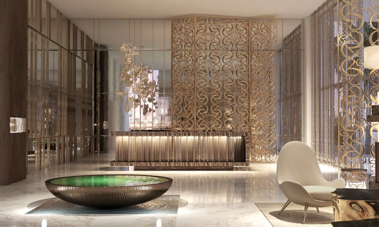 Grand Bleu Tower Dubai - Elie Saab Maison location