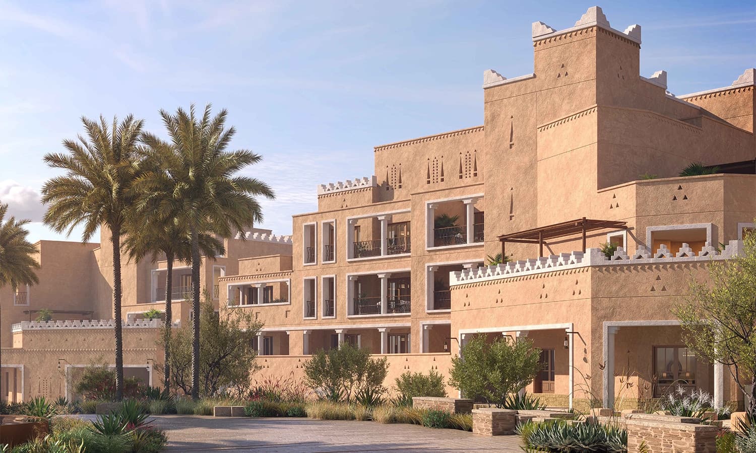 Raffles Residences Diriyah location