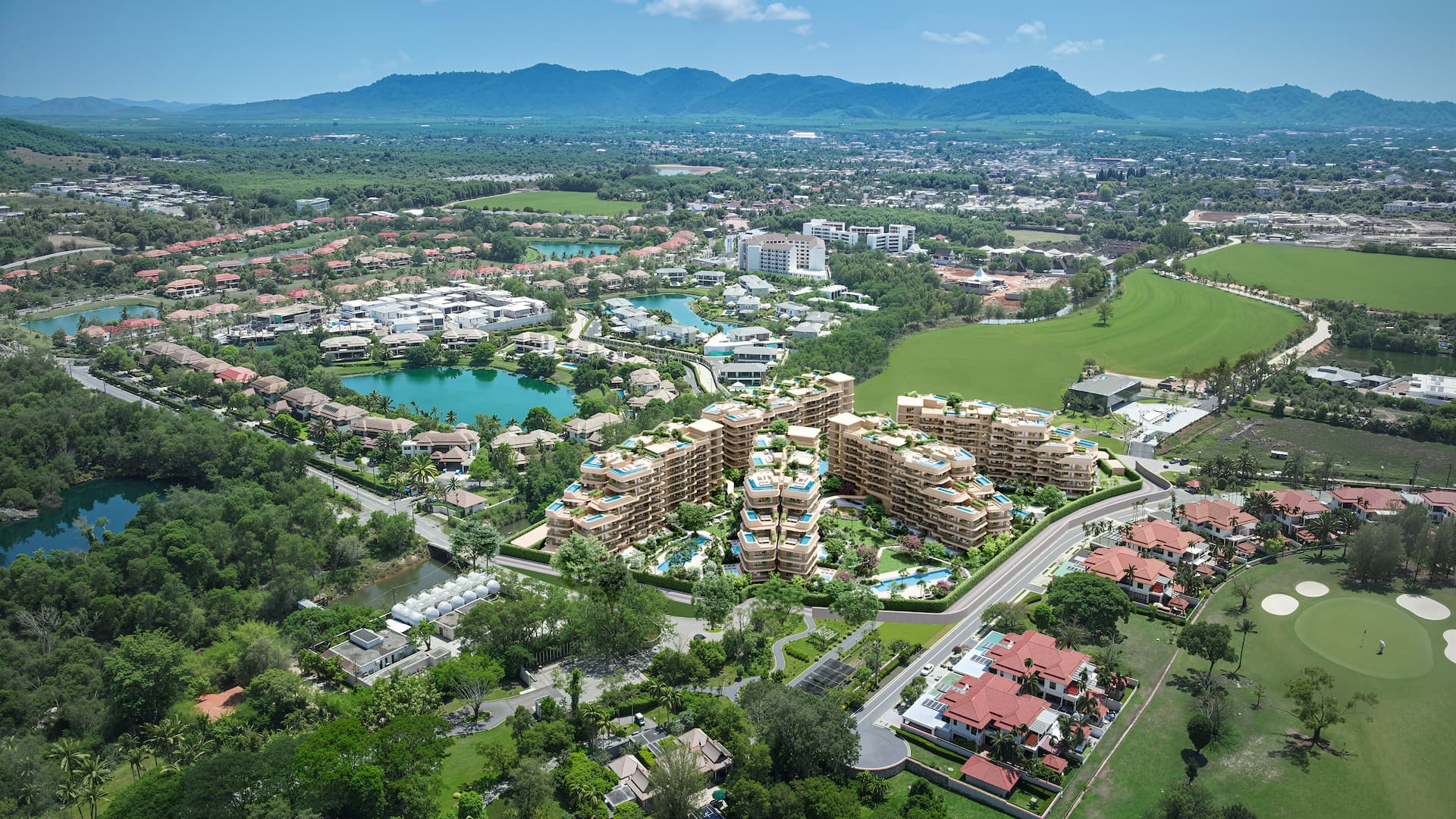Bellaguna Golf Residences Hibiscus location