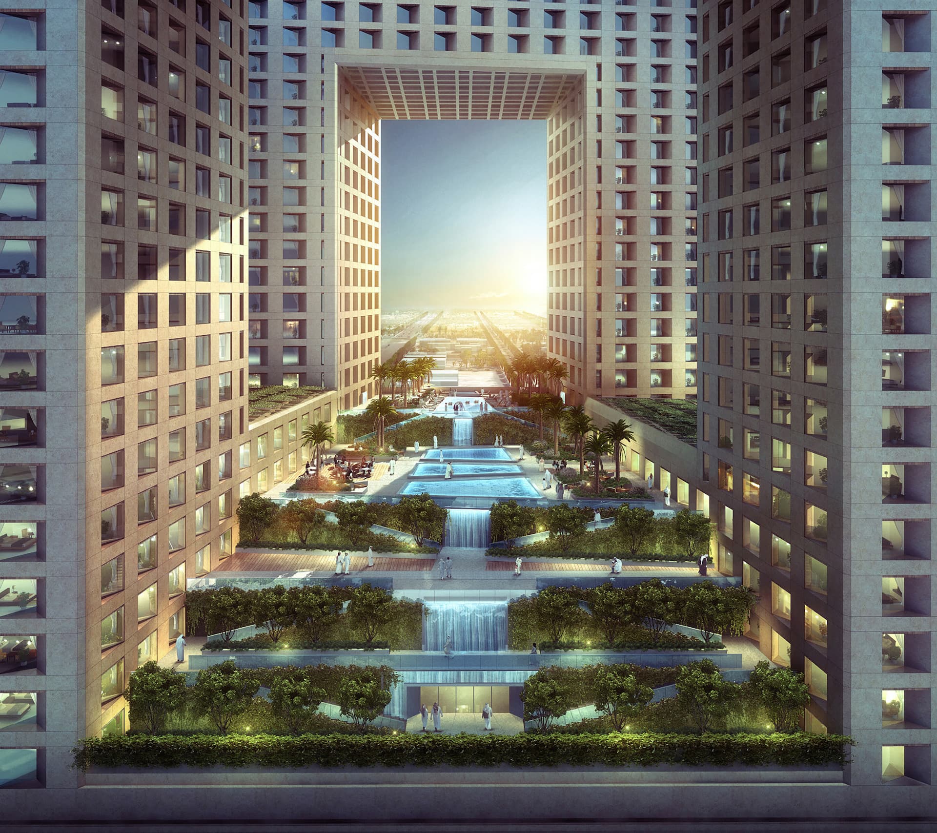 Jeddah at the Corniche development