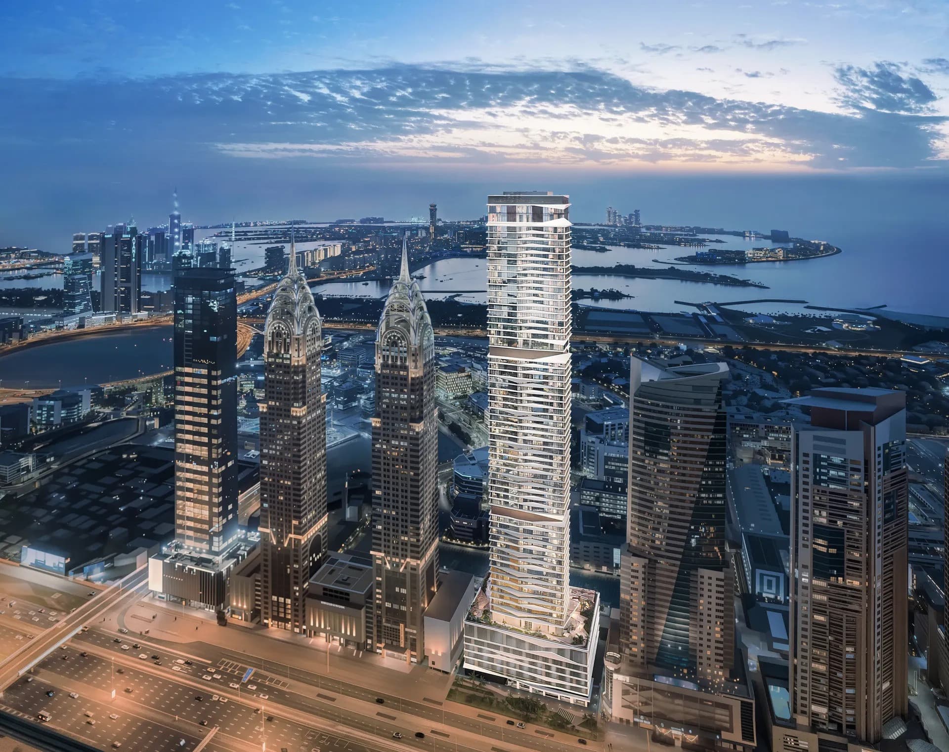 ICONIC Residences design by Pininfarina location