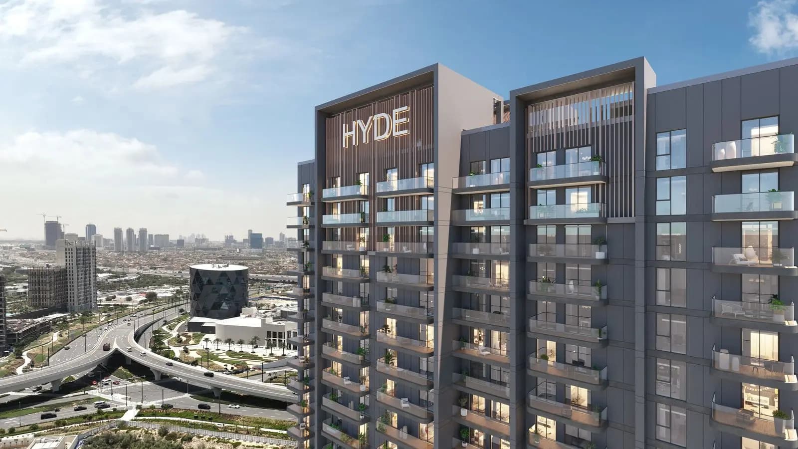 HYDE Residences Dubai Hills location